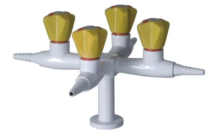 Лабораторний подвійний випускний газовий клапан